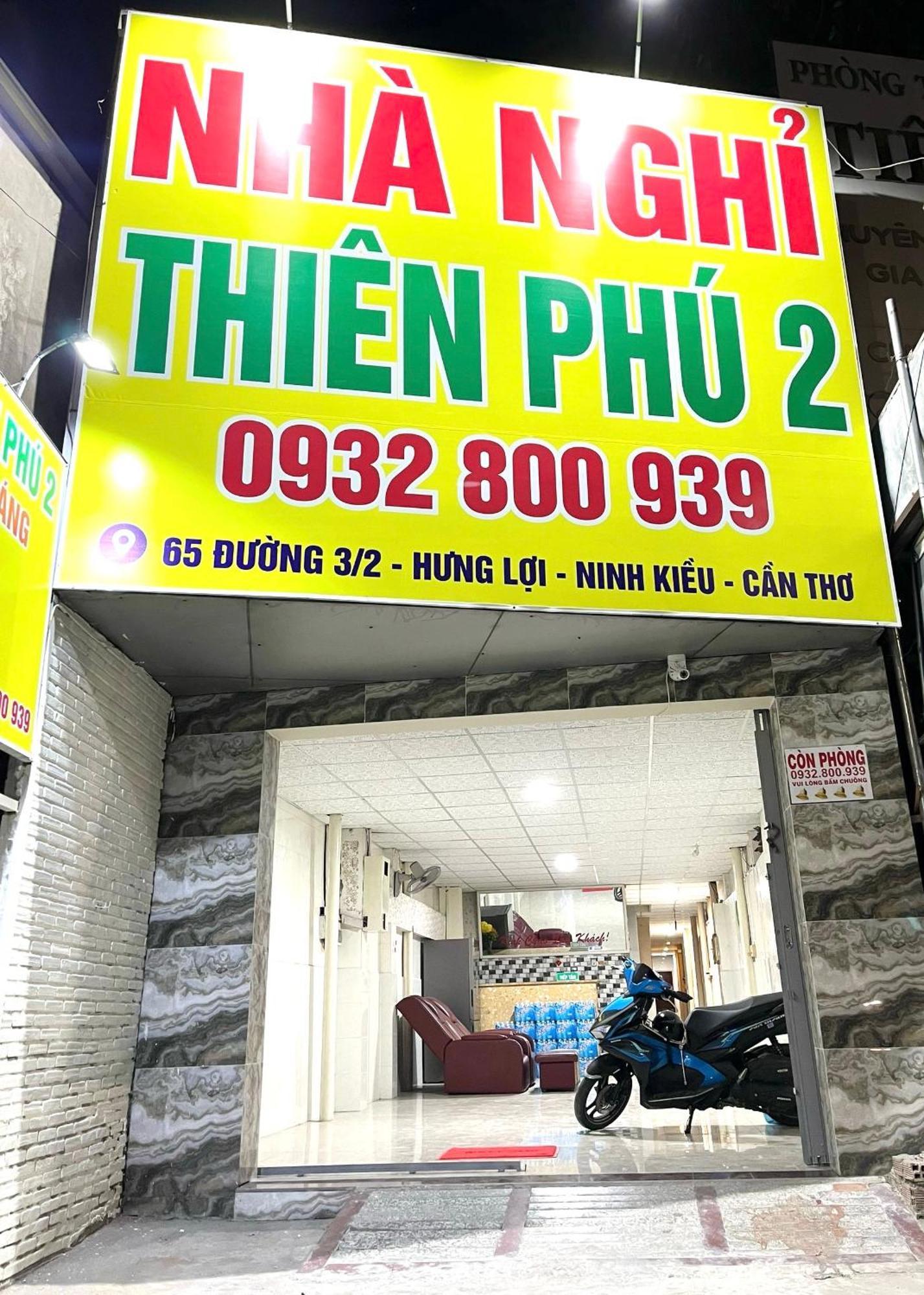 Готель Nha Nghi Thien Phu 2 Cai Rang Екстер'єр фото